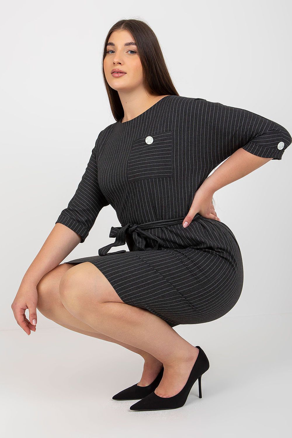  Plus size dress model 174937 Lakerta 